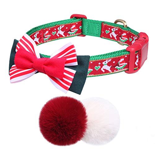 Pet Rejoir Christmas Dog Collar 3 Designer Cute Holiday Dog Collars