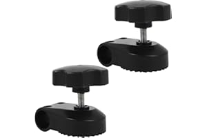 NXIEBFEK Porch Patio Outdoor Garden Swing Canopy Replacement Plastic Fittings to Attach Frame 2Pcs (QQPJ-A)