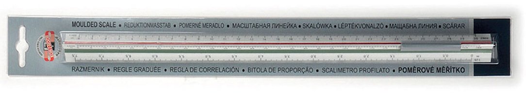 KOH-I-NOOR 071500400000 602 Injection-Moulded Scale