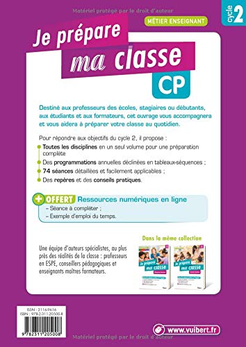 Je Prepare Ma Classe De Cp Cycle 2 De 70 Seances Pretes A L Emploi Averlant Corinne Considere Sylvie Lecerf Laurence Loison Marc Menyhart Marie Odile Loison Marc Amazon Com Books