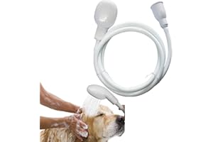 ALOVEXIONG 2m/6.56ft Pet Sink Spray Hose Portable Garden/Tub Faucet Sprayer Handheld Hose Faucet Shower for Bathing Baby,Pets,Washing Hair,Rinsing Vegetables