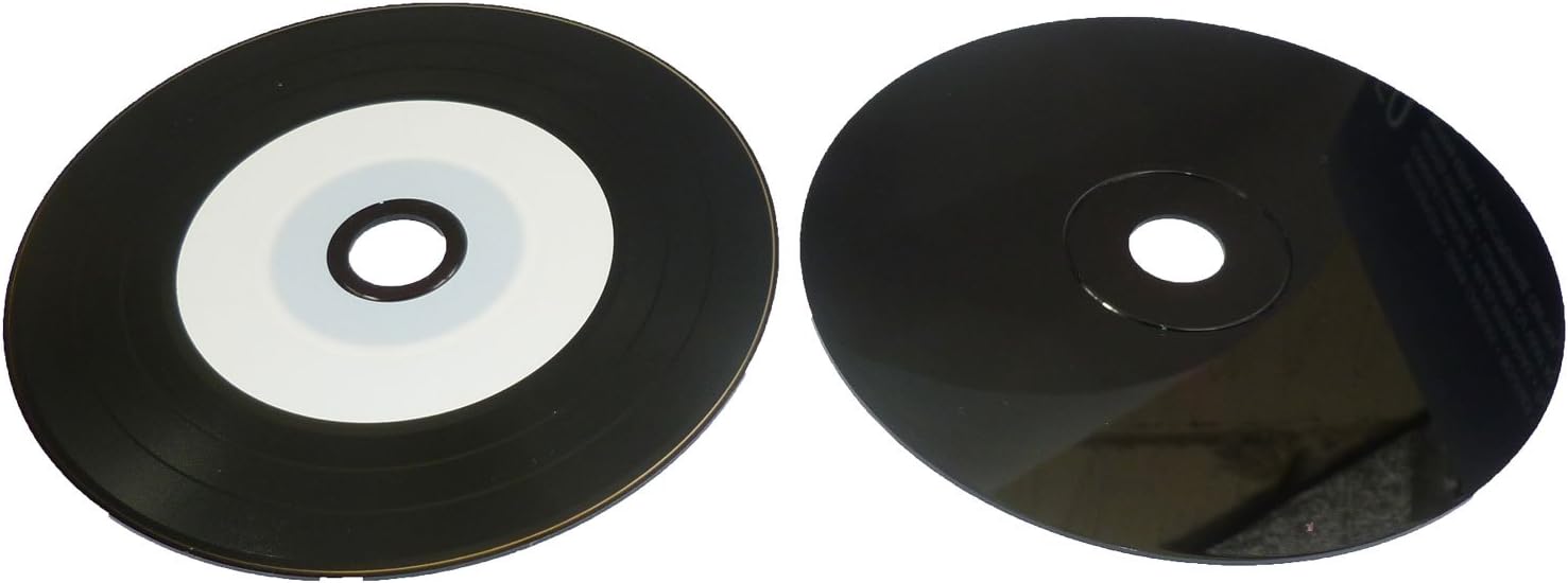 Traxdata Ritek Inkjet Printable CD-R - Vinyl Effect Mit Bedruckbarer Oberfläche