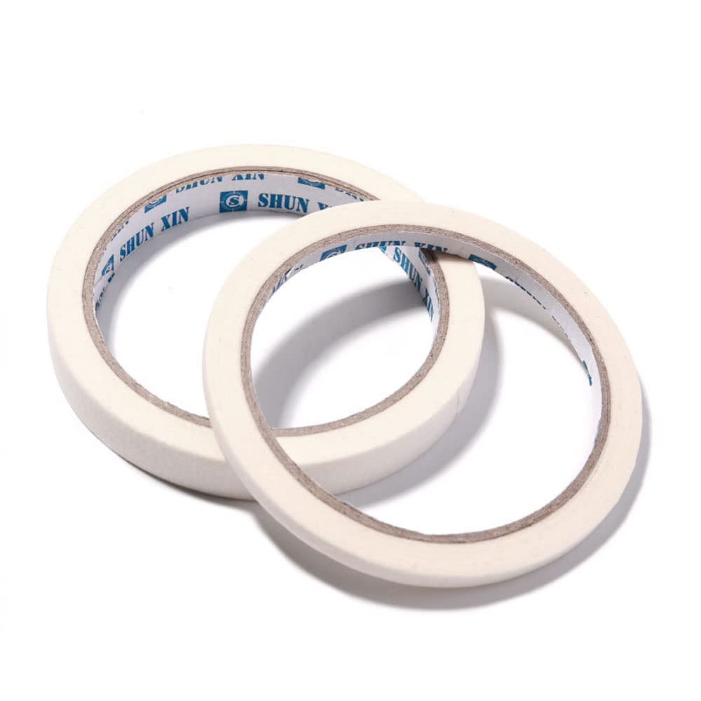 Photo 1 of MIOBLET 2pcs 0.5cm+1.2cm Width Nail Art Adhesive Tapes Creative DIY Design Nail Striping Tape Line Rolls Nail Striping Tape Line Nail Art Decoration Sticker DIY Nail Tip Accessories
