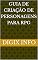 Livro Guia de Criação de Personagens para RPG
