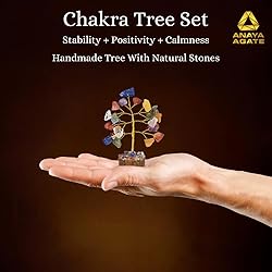 ANAYA AGATE Crystal Tree Gift for Women, Set of 12