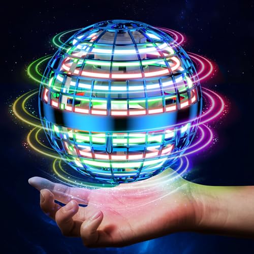 DUSFAN 2025 AI Flying Orb Ball Toy, Cosmic Globe Boomerang Hover Ball Galactic Fidget Spinner, Galaxy Ball Toy Cool Stuff Toys for 6 7 8 9 10 11 12+ Year Old Boys Girls Teens Indoor Outdoor Toys