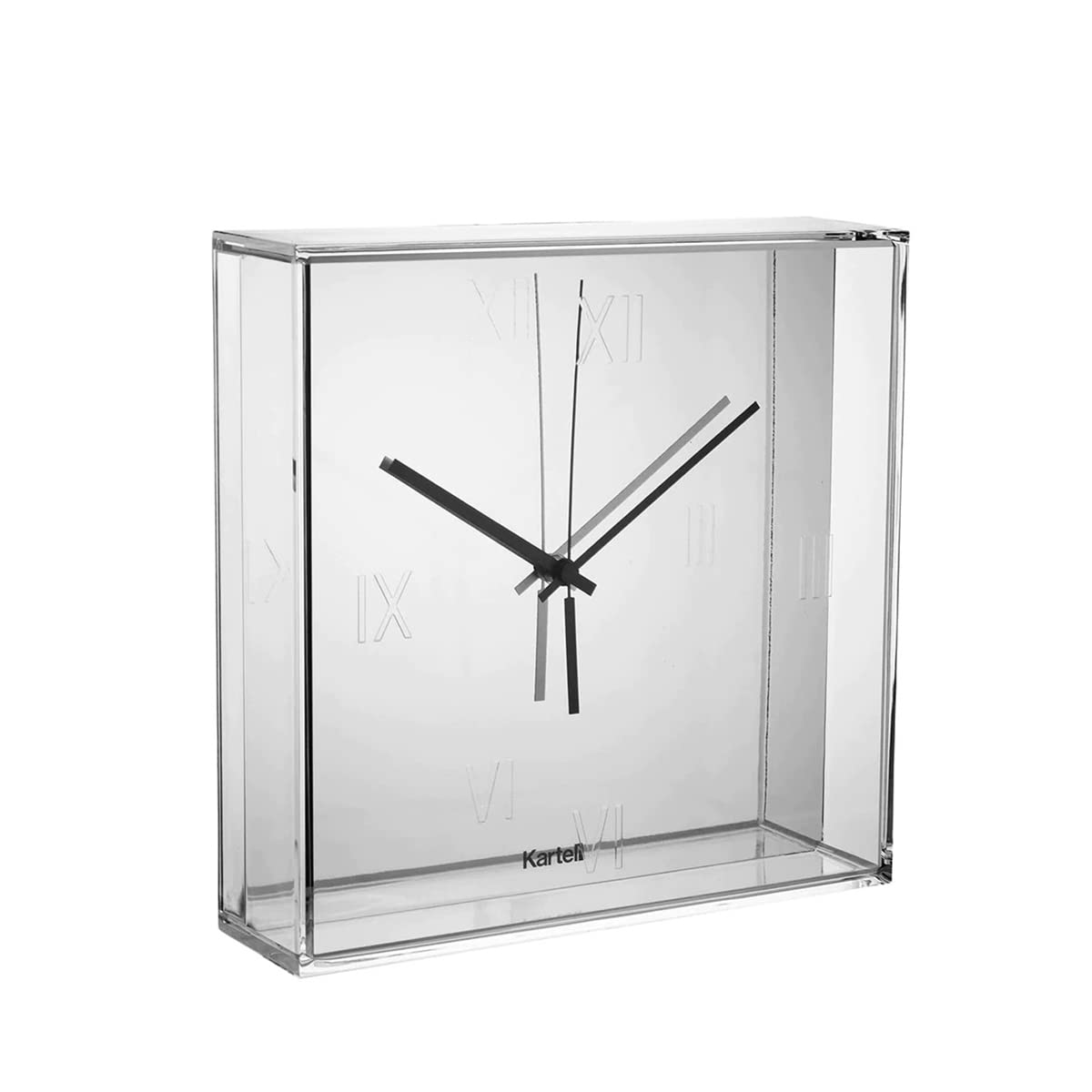 Kartell Tic &, Tac Clock Chrome
