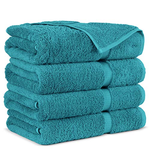 Towel Bazaar Premium Turkish Cotton Super Soft and Absorbent Towels (4