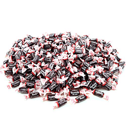 TOOTSIE ROLL MIDGEES – CHEWY CHOCOLATE GLUTEN-FREE CANDY – RESEALABLE BAG OF INDIVIDUALLY WRAPPED CANDIES FOR KIDS, PARTIES, CLASSROOM – 700 COUNT (PACK OF 1) (PACKAGING MAY VARY)