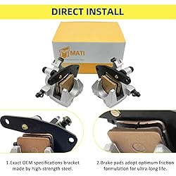 M MATI Front Left Right Brake Calipers for Suzuki