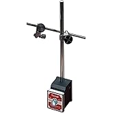 Starrett Magnetic Base Indicator Holder, Complete Set | for Test, Back-Plunger, AGD, Dial and Miniature-Dial Indicators, 657AA