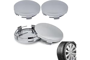 4 PCS Car Wheel Hub Center Cap, 60mm OD 58mm ID,ABS Rust-Proof Durable Snap-in Anti-Falling Fastening Installation Accessorie