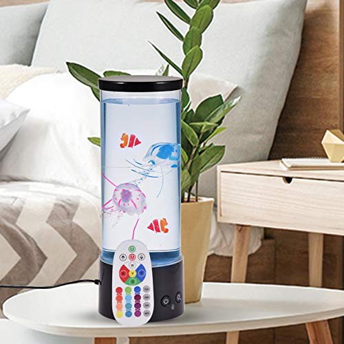 LED Kwallenlamp-kwallen Aquariumlamp, Elektrische Kwallen Nep Aquarium Aquarium Kwallenlamp, LED Lavalamp Met 16 Kleuren… - Image 3
