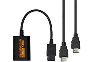 Kahool HDMI Adapter Converter Cable Compatible with Nintendo 64 /Gamecube/SNES (PAL/NTSC), 1080P