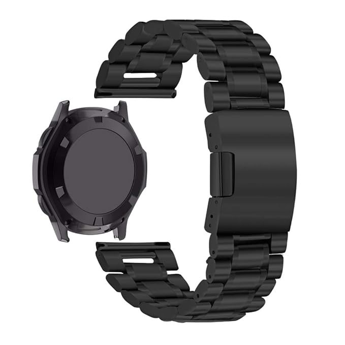 for Samsung Galaxy Watch 46mm Bands, 22mm Stainless Steel Metal Business Replacement Strap Bracelet,Compatible Samsung Gear S3 Classic Frontier ...