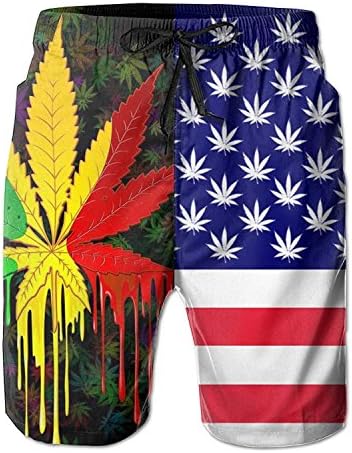 Doormat shirt Men's Abstract Skull Colorful Casual Quick Dry Colourful Swim Trunks Swimwear Beach Shorts Suitable for Sports and Surfing