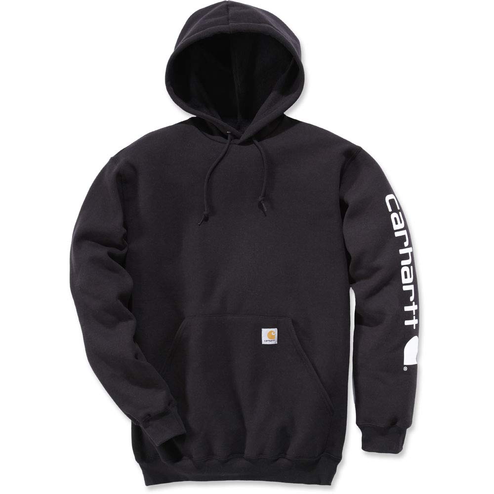 Carhartt Men's Loose Fit Midweight Logo Sleeve Graphic Sweatshirt