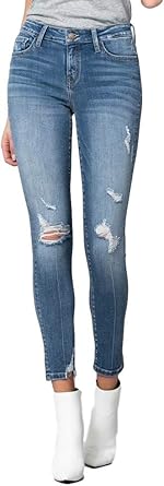 flying monkey mid rise skinny jeans