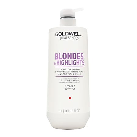 Goldwell Dualsenses Blondes & Highlights Anti Yellow Shampoo, 1er Pack (1 x 1 l)