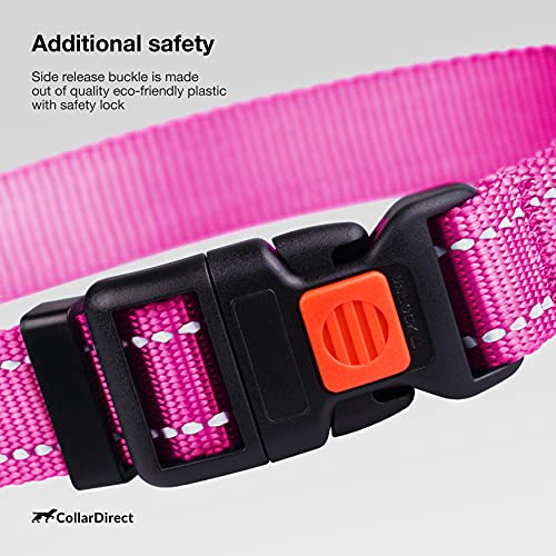 Dog Collars For Medium Dogs Reflective Dog Collar Leash Set