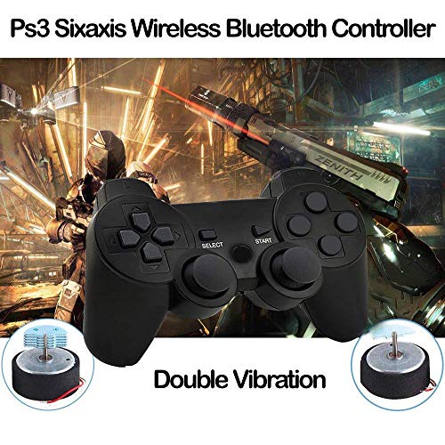 6 Controller+Wireless+Bluetooth+Vibration+Playstation