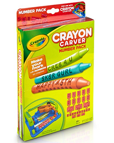 Crayon Carver Numbers Expansion Pack Gear Art And Craft Toys, 2017 Christmas Toys