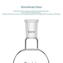 StonyLab Glass 250ml Heavy Wall Single Neck 1 Neck