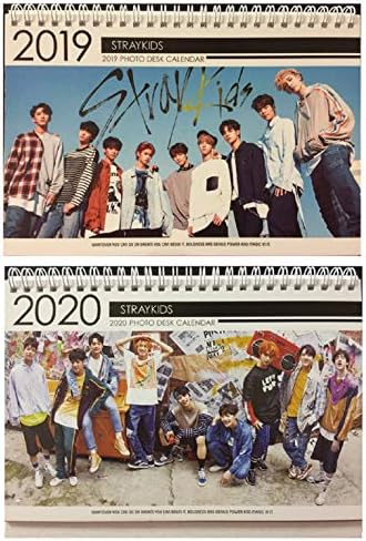 Kpop Stray Kids 2019 & 2020 Photo Desk Calendar