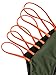 SOLY HUX Women's Sexy Halter Ladder Cutout Brazilian 2PCS Bikini Set Swimsuits Army Green M