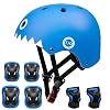 XJD Kids Bike Helmet Toddler Helmet Kids Sport Protective Gear Set Boy Girl Adjustable Child Cycling Helmet with Knee…