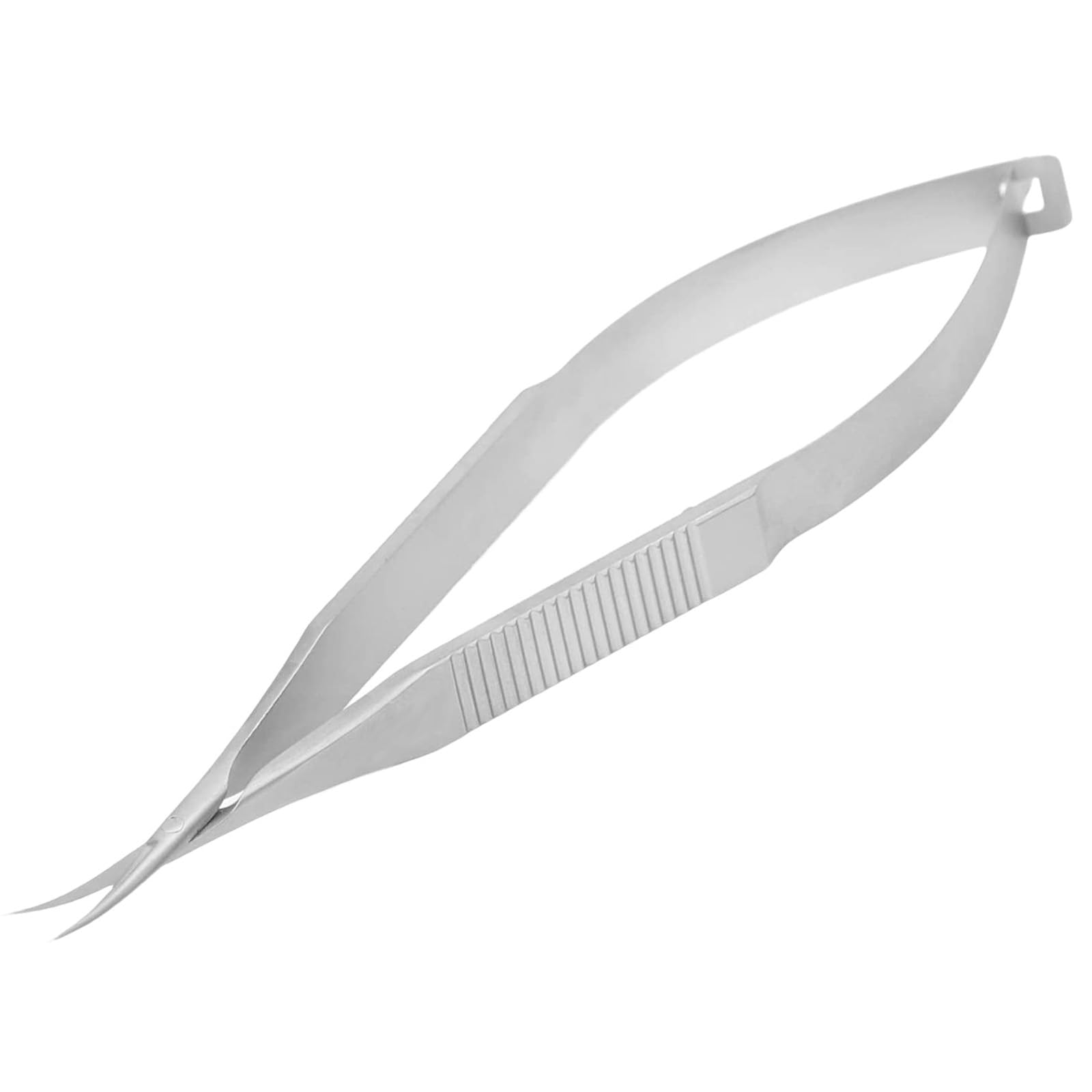 Cuticle Scissors Professional - Curved Extra Fine With Precise Pointed Tip for Nail, Eyebrow, Eyelash Trimming and Dry Skin Removal - Grooming Kit