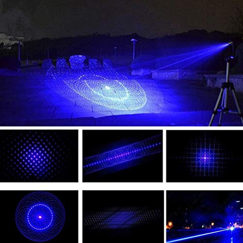 Tactical Blue Hunting Rifle Scope Sight Laser Pen, Demo Remote Pen Pointer Projector Travel Outdoor Flashlight,Interactive Baton Funny Laser Toy - Thumbnail 3