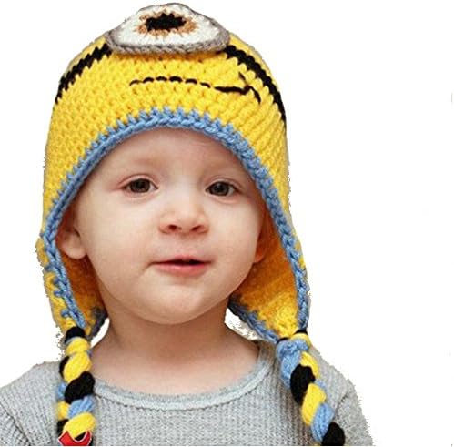 Amazon Co Jp ミニオンズ コスプレ ニット帽 衣装用 ニット帽子 ベビー キッズ 赤ちゃん 子 子供 用 怪盗グルーのミニオン危機一発 ミニオン コスチュームコスプレ 衣装 仮装 なりきり コスチューム コスプレ ハロウィン パーティー 服 ファッション小物