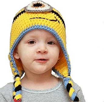 Amazon Co Jp ミニオンズ コスプレ ニット帽 衣装用 ニット帽子 ベビー キッズ 赤ちゃん 子 子供 用 怪盗グルーのミニオン危機一発 ミニオン コスチュームコスプレ 衣装 仮装 なりきり コスチューム コスプレ ハロウィン パーティー 服 ファッション小物