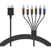 Azduou Premium Ypbpr Component Video Cable for PS2/3 with True Ypbpr HD Signal Output