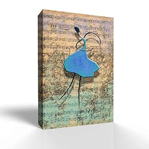Elegant Dancer Pictures Home Wall for Bedroom Living...