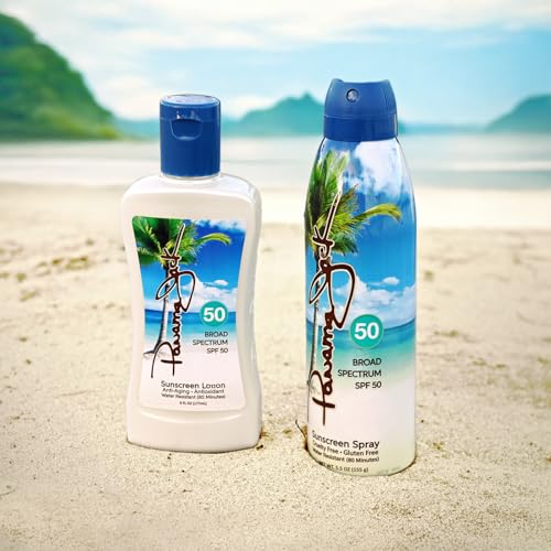 Panama Jack 50-50 Duo - Travel Sunscreen Lotion & Spray SPF 50... 517 DHGc7KL