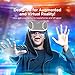 VR Headset with Wireless Remote - Virtual Reality Headset Goggles For iPhone Samsung Android Phone - Wireless Augmented Reality 3D Experience - Best Kids' Phone Accessories - Blue Light Protection