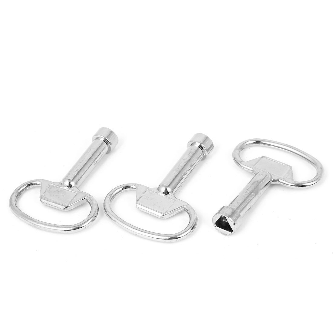 Sourcingmap Triangle Socket Spanner Key 3pcs for 9x8mm Triangular Panel Lock