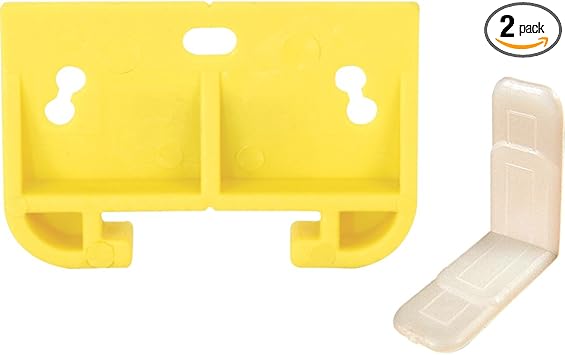 Prime Line Products R 7154 Drawer Guide Metal Track Yellow
