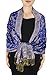 Peach Couture Elegant Double Layer Reversible Paisley Pashmina Shawl Wrap Scarf