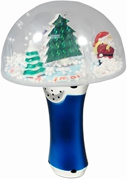 Musical Snow Globe Dome Spinner 