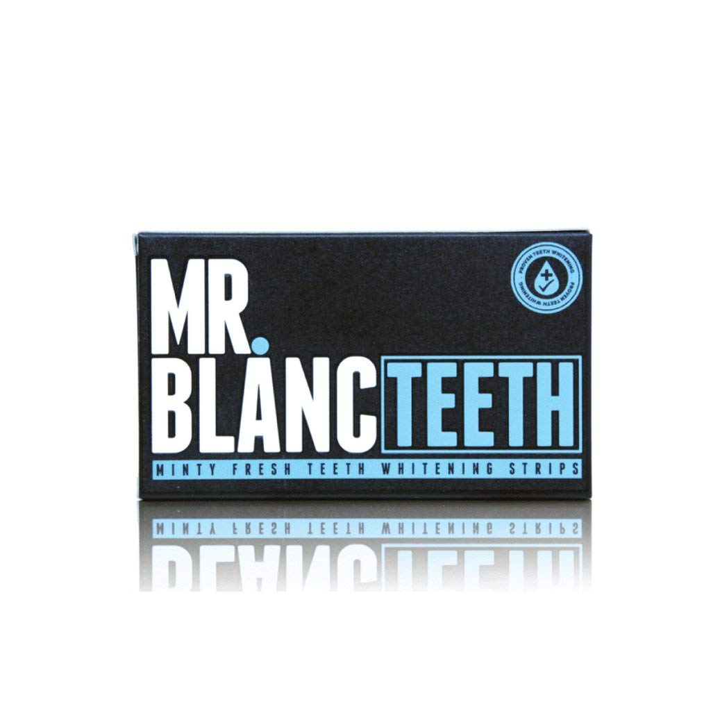 Mr. Blanc Teeth Teeth Whitening Strips 2 Week Supply Professional