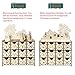 Aytai DIY Wooden Advent Calendar Christmas Advent Calendar 2019 with 24 Drawers, 24 Days Countdown Calendar for Christmas Holiday Decorations