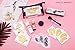 Derma Roller Kit 12-in-1 and Vitamin C Hyaluronic Acid Serum Set 0.30mm Microneedling Tool For Face Skin Massage Tool For Home Use by Everlong Beauty