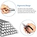 Nail Clippers, Toeeson Professional Toenail Fingernail Clipper Sets, Stainless Toenail Clippers for Women and Men with Black Leather Case