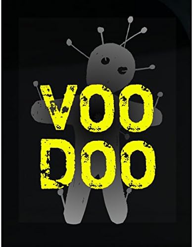 Voodoo Creepy Halloween Doll - Sticker