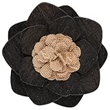 Men's Lapel Flower Handmade Boutonniere Pin for Suit - Wood (Oregon)