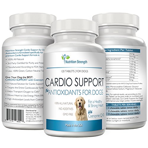 Nutrition Strength Cardio Support for Dogs Plus Antioxidant and Vitamin