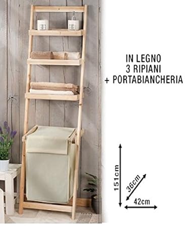 Wäschekorb Holz Mit Regal - The Homey Design